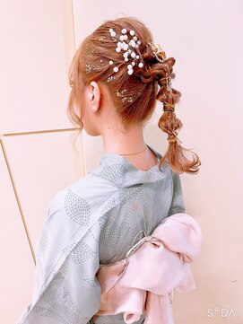 ヘアメイク ジェイエム ポニおろし