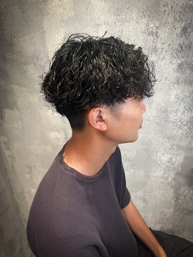 サイファー 心斎橋(CIPHER.) マッシュスパイラルパーマ3