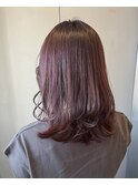ミディアムレイヤー/ピンクラベンダーカラー 【HIYORI】