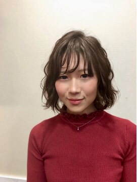 ウォーターリリー(Water Lily) 【ショートパーマヘア】フェミニンカール