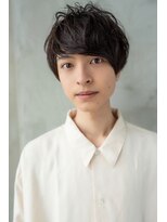 オースティン 流山おおたかの森(AUSTIN)&nbsp;ツイストパーマ七三オールバックマッシュウルフスリークショート