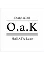 オーク(O.a.K)/半個室型share salon O.a.K 博多 Luxe