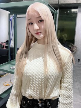 クペウ アエレ(cope'u aele) ボブ/ダブルカラー/ケアブリーチ/ブロンド/梅田/大阪