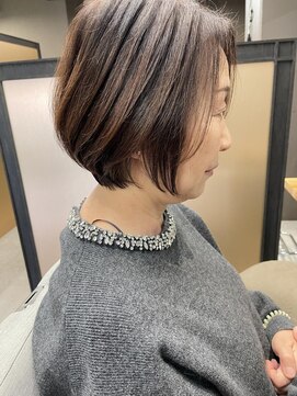 ナナ なかもず店(nana) ナチュラルショートボブ