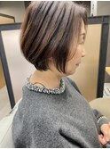 ナチュラルショートボブ