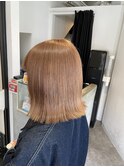 #セミディ#シアーカラー#ショートヘア#姫カット#ダークアッシュ