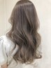 【理想のトーンに】カット＋ブリーチなしダブルカラー 15000円