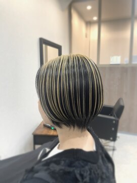 ニーラ バイ ニライカナイ 八幡宿店(Neela By Nirai Kanai) アンブレラカラー/イメチェン/前髪/ショートボブ/抜きっぱなし