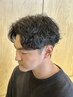 【新規】カット＋高濃度トリートメント￥6350円［伊勢崎/men's/パーマ］