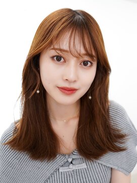 ラフィスヘアーレター 住道店(La fith hair letter) 【La fith】ゆるふわヘア×シースルーバング