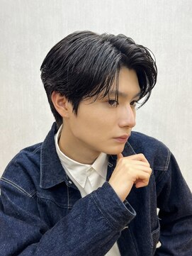 ガーデン 銀座(GARDEN) 艶センターパートニュアンスパーマスペインカール韓国マッシュ