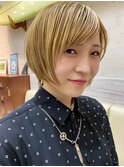 王道丸みショート