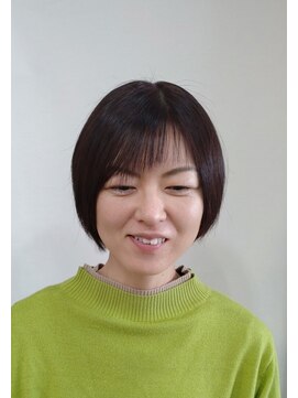 ブーフーウー(BOO-FOO-WOO) 【30代】アシメバング＆オーガニックカラー