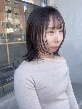 イン(in.) 顔周りレイヤー