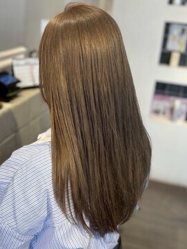 アース オーセンティック 三鷹店(EARTH Authentic) 透明感カラー/ミルクティーベージュ