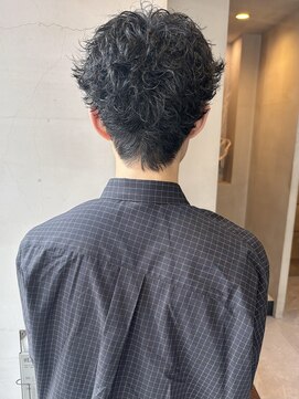 ヘアー アイス ルーチェ(HAIR ICI LUCE) メンズ/ベリーショート/刈り上げなし/無造作/外国人風/大矢