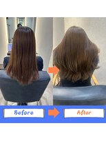 ノアランス 池袋(noah rance)&nbsp;髪質改善カラーでしっとりツヤ髪に♪柔らかレイヤーカット