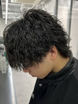 エース 豊橋店(Ace) 縦落ちツイストスパイラルパーマメンズ