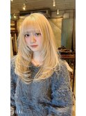 大人綺麗な小顔レイヤー　顔周りレイヤー鹿児島　30代40代50代