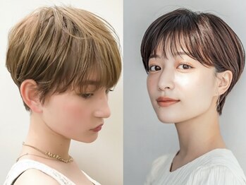 リベルテ 池袋(liberte)の写真/ショートカットならliberteにお任せ！圧倒的実力と小顔魅せの骨格矯正ショートをお手頃価格で♪