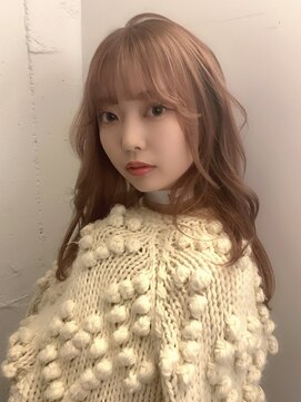 エクラート セントラル 赤坂(ECLART CENTRAL) コーラルピンクベージュ／オトナ可愛い巻き