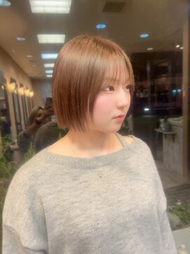 モアムー(Moremuu) 【りえ】ミルクティーカラー