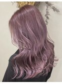 ハイトーン/ピンクラベンダー/髪質改善