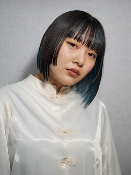 ニュイ 高槻 阪急茨木店(nui) ミディアムヘア/暗めカラー/グランマッシュ/茨木