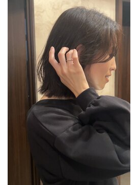 ロンド 銀座(Lond) ☆【春日】オリーブグレー/ボブ/ココアベージュ/黒髪/小顔167