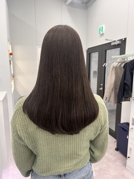 オリーブベージュカラー/ロングヘア