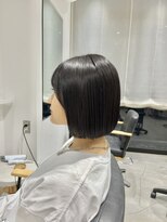 ビューバイネオリーブ 用賀店(Beau'r by neolive)&nbsp;黒髪クラゲヘアーオリーブグレー小顔ココアベージュ[用賀]
