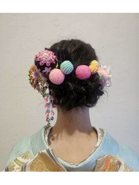 ウィスプ 赤羽店(wisp) 成人式ヘアスタイル♪