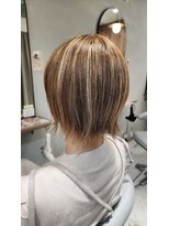 ハイレート ウニクス川越店(Hairate)&nbsp;[Sekiguchi] 明るめベージュ×ハイライト