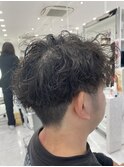 メンズツイストパーマ