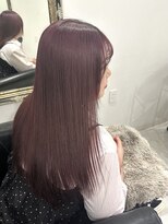 ザ アクネ 岡崎竜美丘店(THE ACNE) ピンクベージュ_顔周りカット