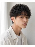 福岡/天神/メンズショート/スパイキー/フェザー/シャドウ/無造作