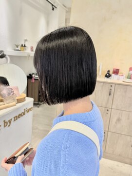 ビューバイネオリーブ 用賀店(Beau'r by neolive) ミルクティーブロンドデジタルパーマワンホンレイヤー［用賀］