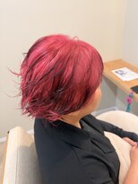 ハイレート 坂戸店(Hairate) キュートピンク×ワインレッド
