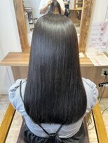 ALUSHE 船堀　完全個室　髪質改善　縮毛矯正　ボブ　白髪ぼかし【10/1OPEN(予定)】&nbsp;ブルーブラック