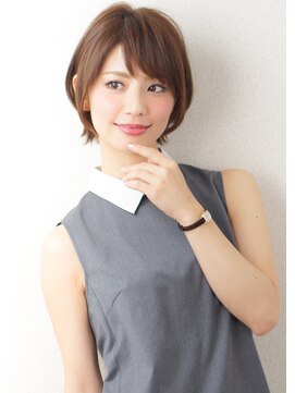 ルエ(rue) 大人かわいい耳かけ小顔ショート♪