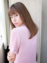 ルティア(Lutia)&nbsp;ワンレン ベージュカラー 似合わせカット★★