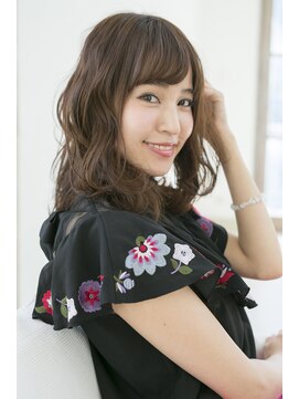 ラエティティア ロコ 刈谷店(Laetitia loco) ナチュラル感★オフィス系★ゆるふわヘア