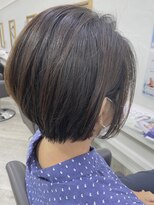 ビューティー シャレンド&nbsp;20代30代★大人耳掛け☆無造作カール×ヘルシーショート