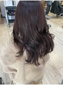 【minim×市川】艶感ピンクブラウン