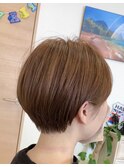 +*~マッシュショートwithシア―ベージュ~*+