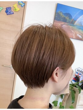 ラニハナクドウ(lanihana.kudo) +*~マッシュショートwithシア―ベージュ~*+