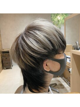 カザミドリ(kazamidori) 【個性を出すなら】マッシュウルフ