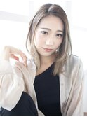 ブリーチカラー＊バレイヤージュ＊ハイトーン＊ショート u10