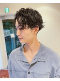 ソフトミディアムパーマ　ニュアンスパーマ
