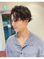 ソフトミディアムパーマ　ニュアンスパーマ